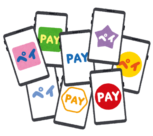 smartphone_app_pay_ranritsu-640x571 【電子決済】現金支払いしかしたこと無いクソ雑魚だけどペイペイとか電子マネーとかクレジットカードについて教えてほしい