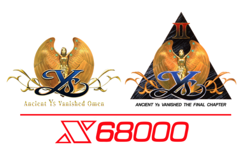 X68_Yslogo-480x301 【レトロゲーム】『イースⅠ＆Ⅱ (For X68000) (仮)』を2021年3月9日(火)に発売！！