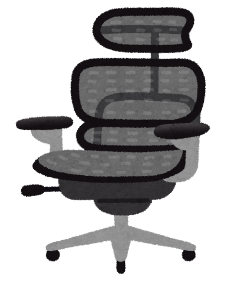 office_chair_hightech-480x570 【椅子】オフィス用チェアとゲーミングチェアで悩んでる