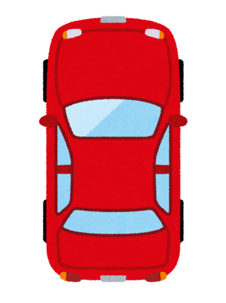 topview_car-1-447x600 【自動車】赤色の車って色褪せしやすいの?