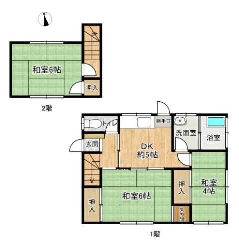 gvNpgHr-480x497 【不動産】(ヽ´ん`)「福岡市ならこの一軒家が200万円で買える。見つけた瞬間シビレた」