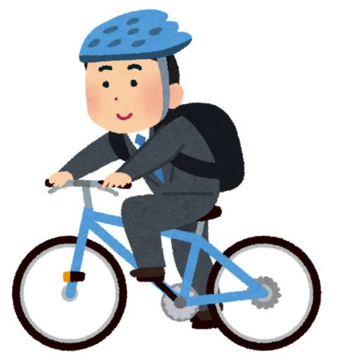 bicycle_tsukin_man-480x518 【朗報】ワイ、定期代を浮かすために自転車で通勤した結果手取りが18000円増える