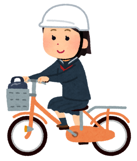 school_bicycle_helmet_girl-480x564 【悲報】自転車ヘル、普及しそうにない。「持ち運びどうするの？」「高くて買えない」