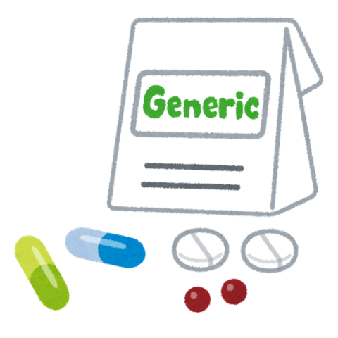 medicine_generic-480x480 先発薬の自己負担引き上げ　厚労省、後発薬への移行促す