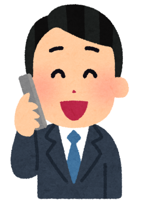 phone_businessman4_laugh-480x668 携帯会社「2～3分だけお電話大丈夫でしょうか？」ぼく「(3分ならまあ急用出来ても大丈夫でしょ)はい」